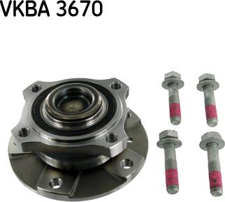 SKF VKBA 3670 - Set rulment roata aaoparts.ro