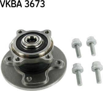 SKF VKBA 3673 - Set rulment roata aaoparts.ro