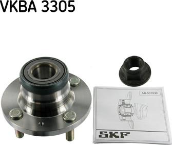 SKF VKBA 3305 - Set rulment roata aaoparts.ro