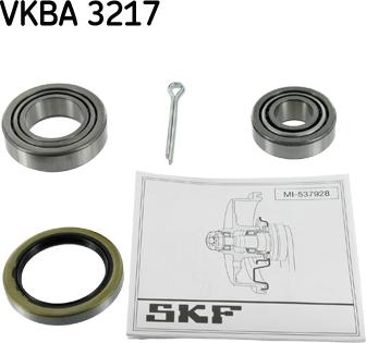 SKF VKBA 3217 - Set rulment roata aaoparts.ro