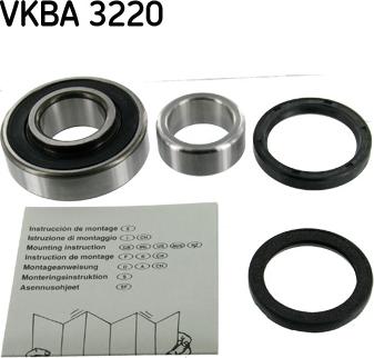 SKF VKBA 3220 - Set rulment roata aaoparts.ro