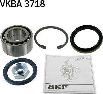 SKF VKBA 3718 - Set rulment roata aaoparts.ro