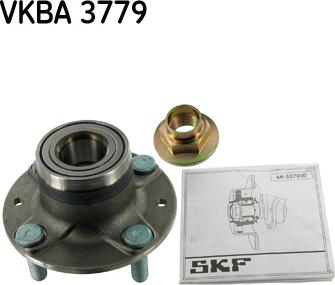 SKF VKBA 3779 - Set rulment roata aaoparts.ro