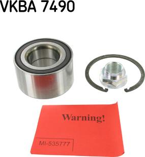 SKF VKBA 7490 - Set rulment roata aaoparts.ro