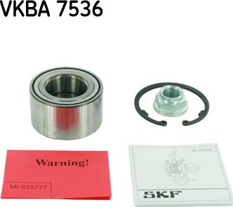 SKF VKBA 7536 - Set rulment roata aaoparts.ro