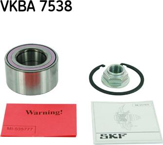 SKF VKBA 7538 - Set rulment roata aaoparts.ro