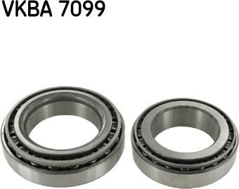 SKF VKBA 7099 - Set rulment roata aaoparts.ro