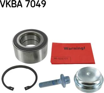 SKF VKBA 7049 - Set rulment roata aaoparts.ro