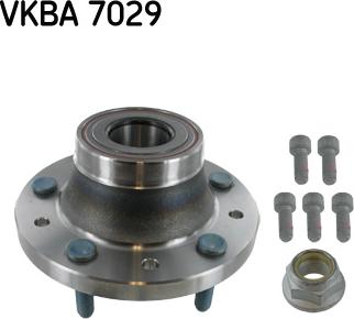 SKF VKBA 7029 - Set rulment roata aaoparts.ro