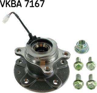 SKF VKBA 7167 - Set rulment roata aaoparts.ro