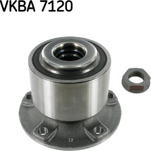 SKF VKBA 7120 - Set rulment roata aaoparts.ro