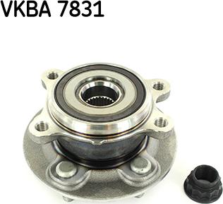 SKF VKBA 7831 - Set rulment roata aaoparts.ro