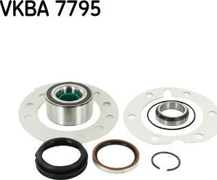 SKF VKBA 7795 - Set rulment roata aaoparts.ro