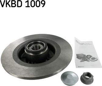 SKF VKBD 1009 - Disc frana aaoparts.ro