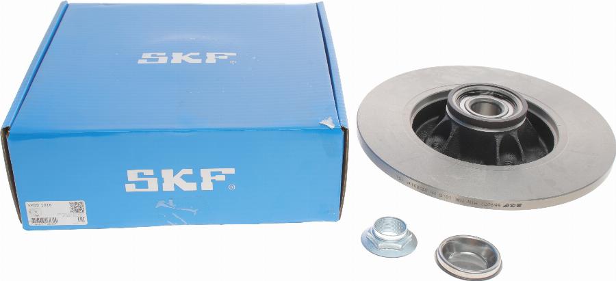 SKF VKBD 1016 - Disc frana aaoparts.ro