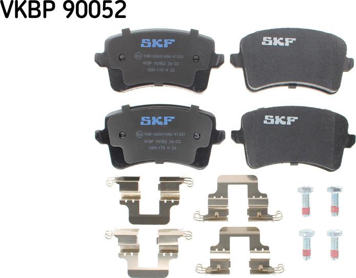 SKF VKBP 90052 - Set placute frana,frana disc aaoparts.ro