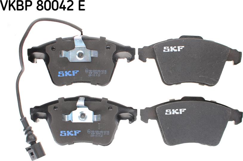 SKF VKBP 80042 E - Set placute frana,frana disc aaoparts.ro