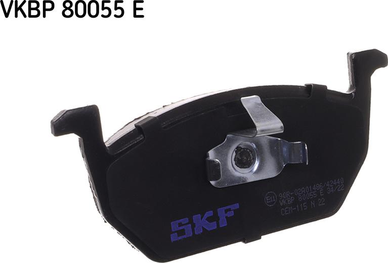 SKF VKBP 80055 E - Set placute frana,frana disc aaoparts.ro