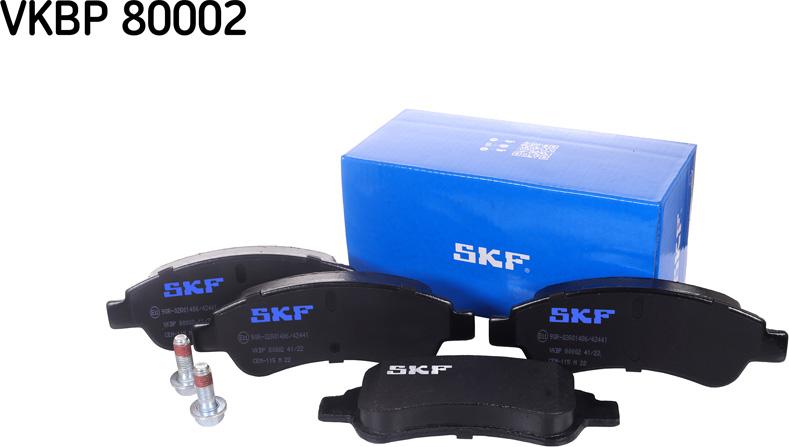 SKF VKBP 80002 - Set placute frana,frana disc aaoparts.ro