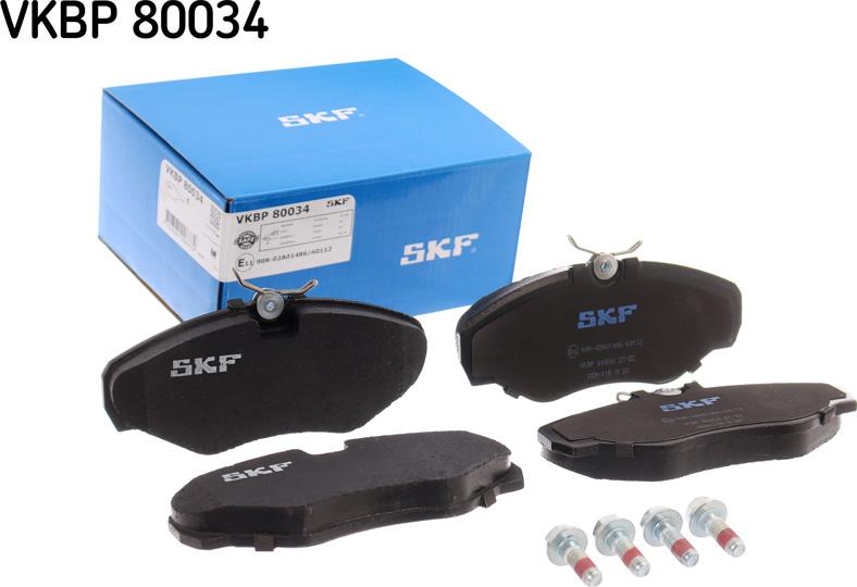 SKF VKBP 80034 - Set placute frana,frana disc aaoparts.ro