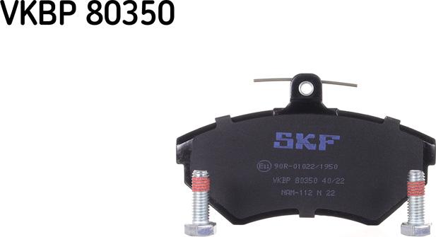 SKF VKBP 80350 - Set placute frana,frana disc aaoparts.ro