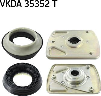 SKF VKDA 35352 T - Rulment sarcina suport arc aaoparts.ro