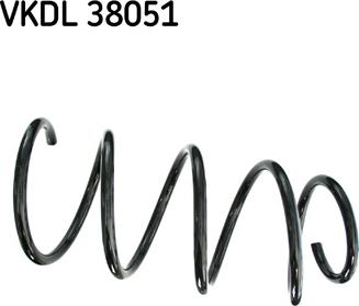 SKF VKDL 38051 - Arc spiral aaoparts.ro