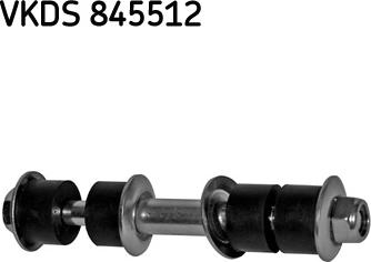 SKF VKDS 845512 - Brat / bieleta suspensie, stabilizator aaoparts.ro