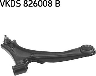 SKF VKDS 826008 B - Brat, suspensie roata aaoparts.ro