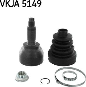 SKF VKJA 5149 - Set articulatie, planetara aaoparts.ro