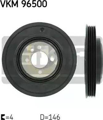 SKF VKM 96500 - Fulie curea, arbore cotit aaoparts.ro