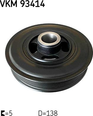 SKF VKM 93414 - Fulie curea, arbore cotit aaoparts.ro