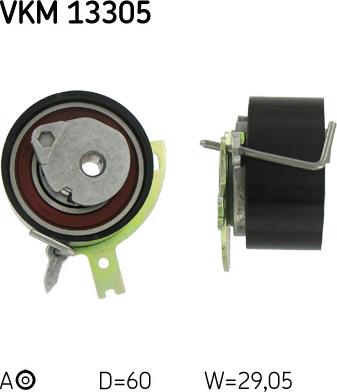 SKF VKM 13305 - Rola intinzator,curea distributie aaoparts.ro
