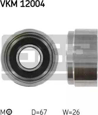 SKF VKM 12004 - Rola intinzator,curea distributie aaoparts.ro