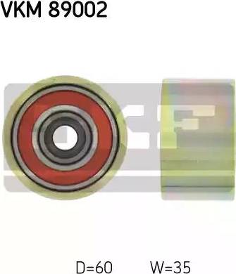 SKF VKM 89002 - Rola ghidare / conducere, curea distributie aaoparts.ro