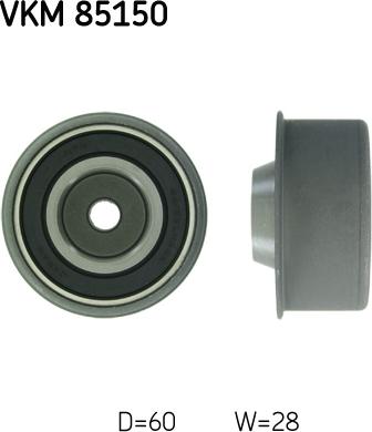 SKF VKM 85150 - Rola ghidare / conducere, curea distributie aaoparts.ro