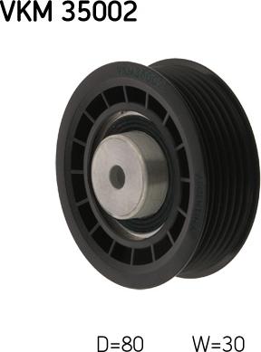 SKF VKM 35002 - Rola ghidare / conducere, curea transmisie aaoparts.ro