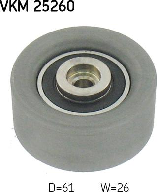 SKF VKM 25260 - Rola ghidare / conducere, curea distributie aaoparts.ro