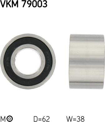 SKF VKM 79003 - Rola intinzator,curea distributie aaoparts.ro