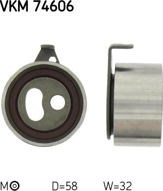 SKF VKM 74606 - Rola intinzator,curea distributie aaoparts.ro