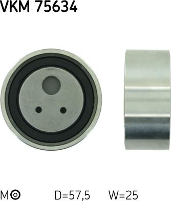 SKF VKM 75634 - Rola intinzator,curea distributie aaoparts.ro