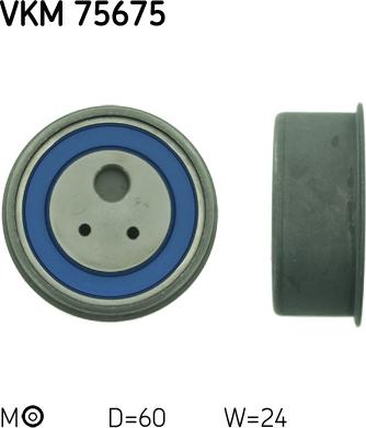 SKF VKM 75675 - Rola intinzator,curea distributie aaoparts.ro