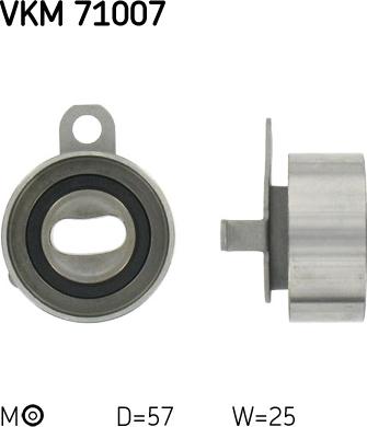 SKF VKM 71007 - Rola intinzator,curea distributie aaoparts.ro