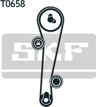 SKF VKMA 95656 - Set curea de distributie aaoparts.ro