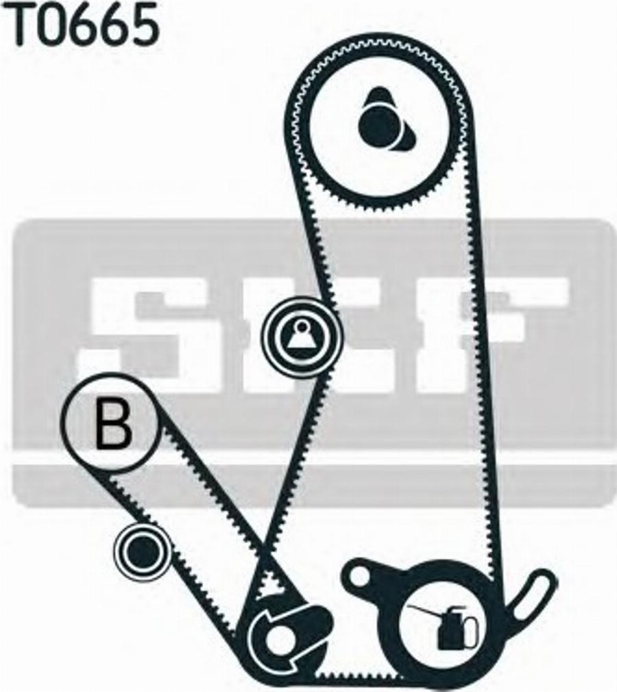 SKF VKMA95103 - Set curea de distributie aaoparts.ro