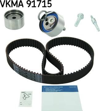 SKF VKMA 91715 - Set curea de distributie aaoparts.ro