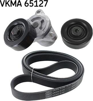 SKF VKMA 65127 - Set curea transmisie cu caneluri aaoparts.ro