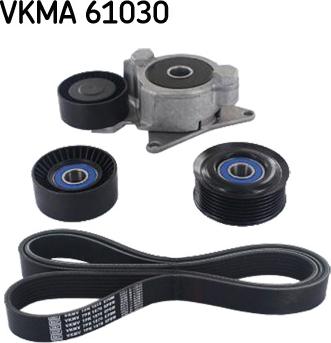 SKF VKMA 61030 - Set curea transmisie cu caneluri aaoparts.ro