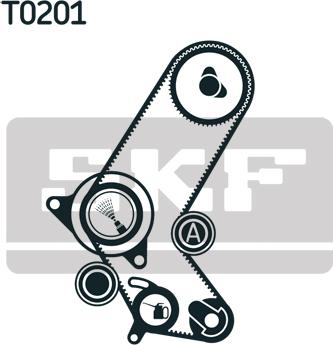 SKF VKMA 05700 - Set curea de distributie aaoparts.ro