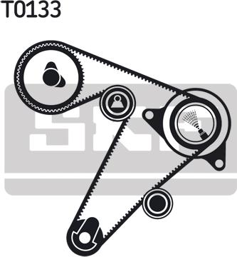 SKF VKMA 06501 - Set curea de distributie aaoparts.ro